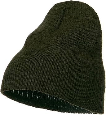Artex Stretch Heavy Wool Military Beanie - Olive OSFM