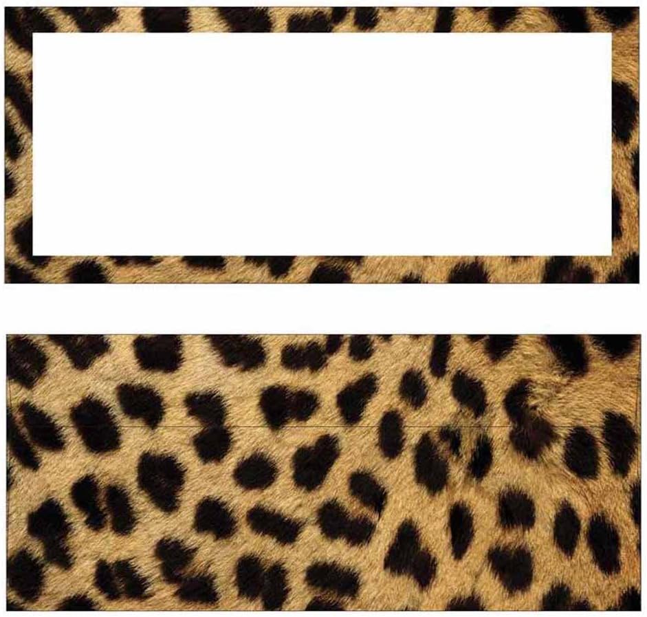 Cheetah Print Envelopes with Animal Wildlife Nature Design