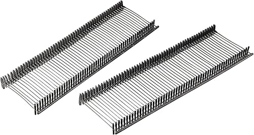 Miniatura 6 de MECCANIXITY Sujetadores de etiquetado estándar de plástico regular para etiqueta de precio de prendas de vestir etiquetado púas negras 0.58