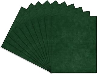 CountryArtHouse Treeline Green Suede Acid Free 32x40 Backing Board - Uncut Photo Mat Board - 1 Sheet