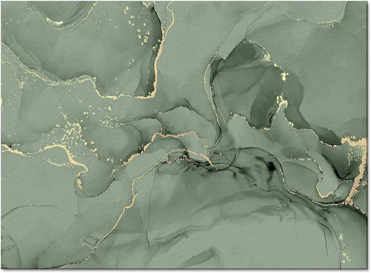 Sage Green Marble Lines Living Room Carpet Coffee Table Area Rug Study Bedroom Bedside Home Decor Large Rug Floor Mat 80x120cm