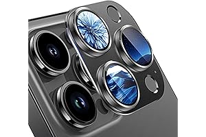 TAURI iPhone 13 Pro Max/13 Pro Camera Lens Protector: Unobstructed Clarity, Ultimate Protection