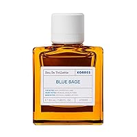 KORRES BLUE SAGE Eau De Toilette per uomo, fragranza fresca con note fruttate di agrumi