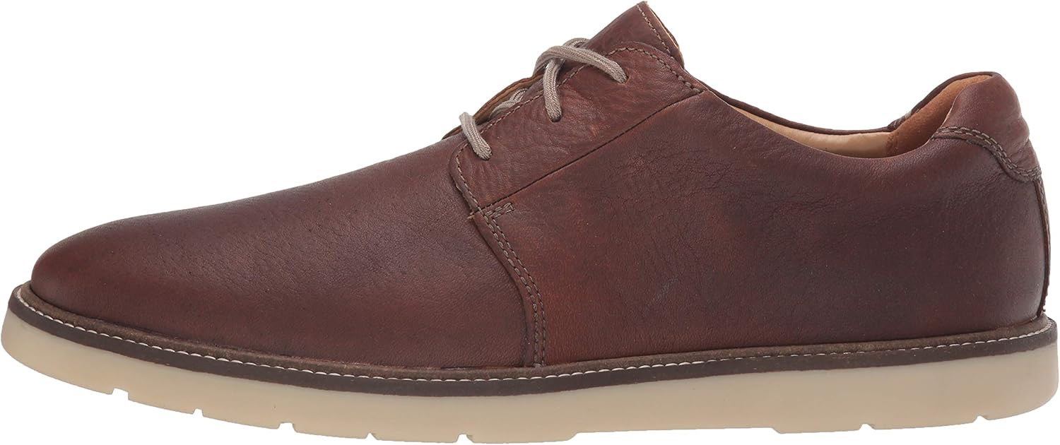Clarks Grandin Plain mens Oxford 39 EU Tan Leather