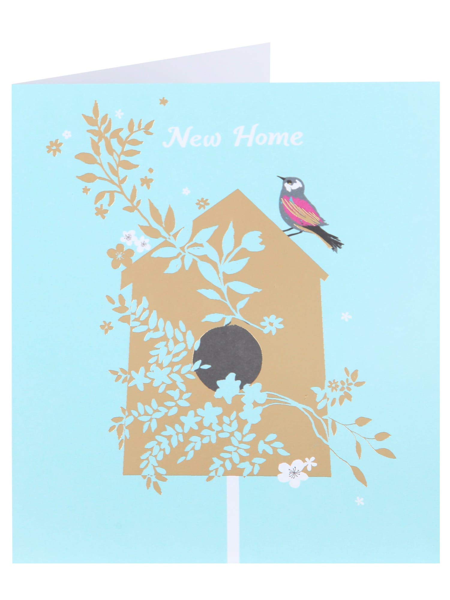 Clintons: Bird House New Home Card 11x15cm Multi-Colour, 110x150mm, 1105909