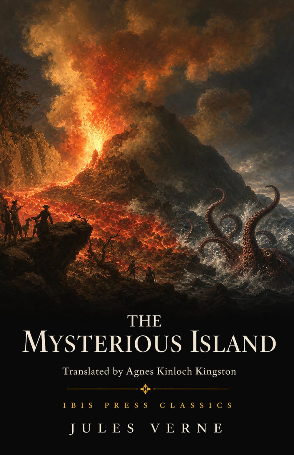 The Mysterious Island: A Classic Science Fiction Adventure of Survival, Mystery, and the Sea