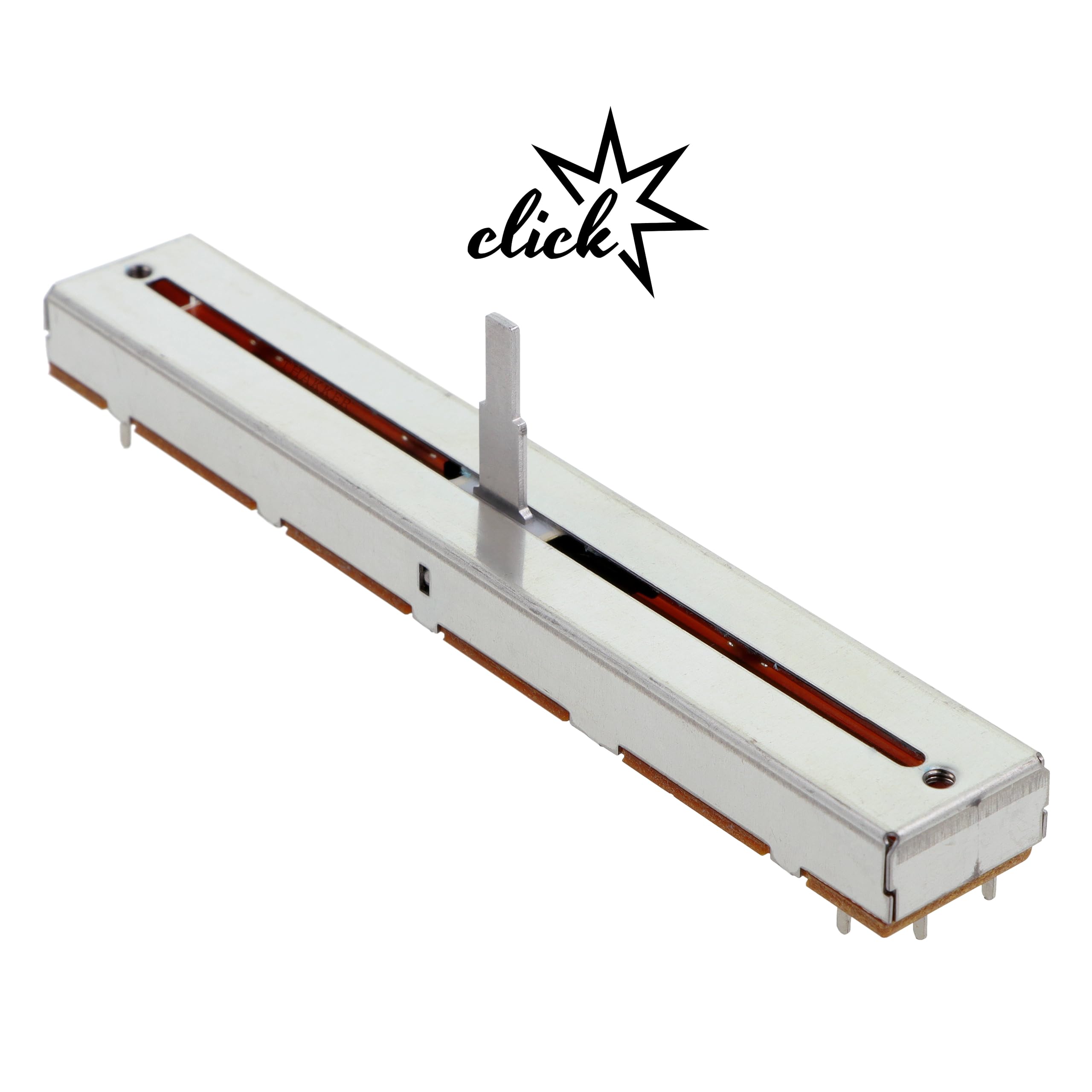 THAKKER Pitch Fader Click – Compatible avec Technics SL-1200 et 1210 MKII/MKIII | OEM (avec clic) | Remplacement pour SFDZ122N11-2