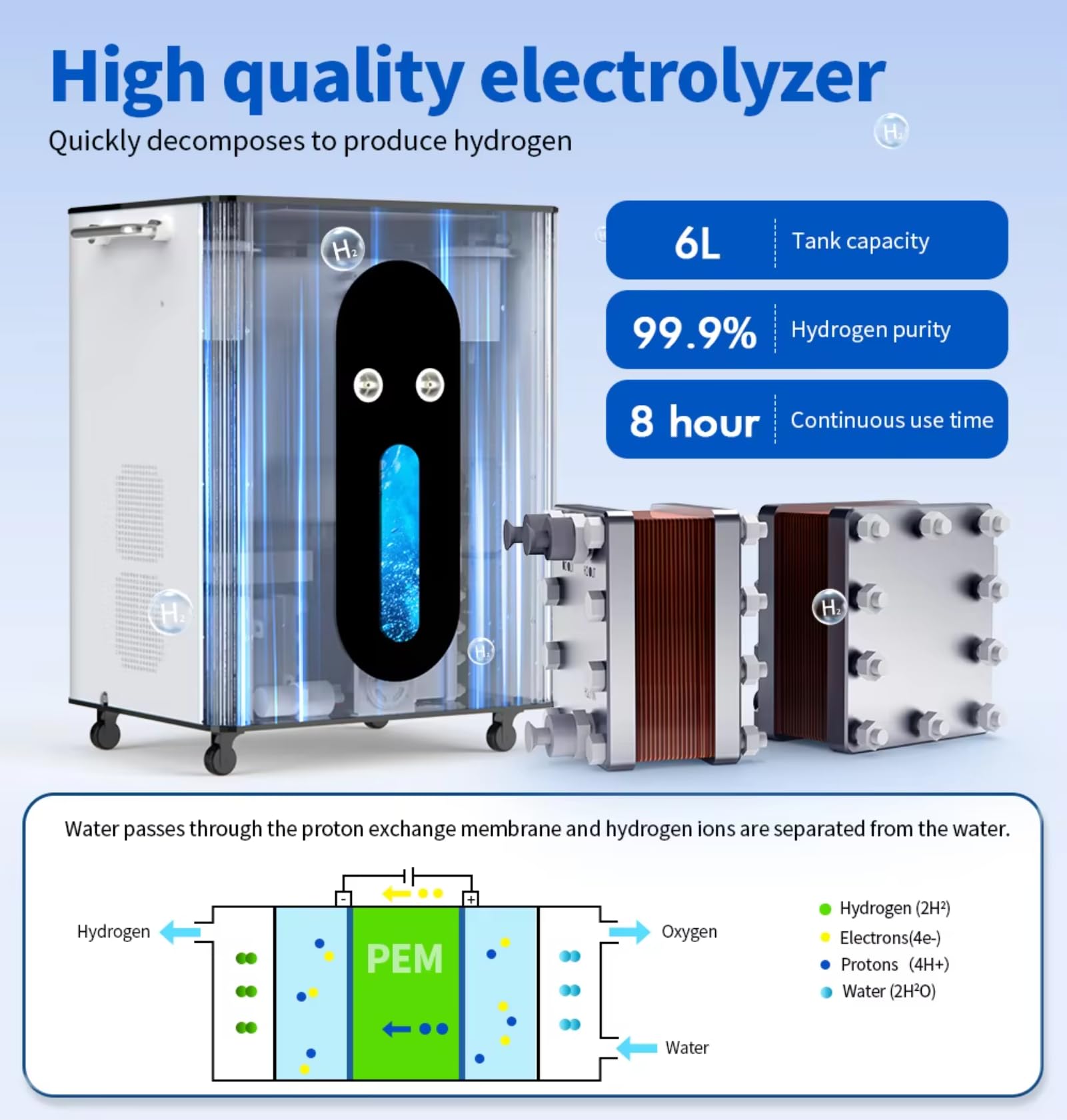 高濃度水素吸入器3000ml/min パルスモード対応タイプ Amazon.co.jp : 高流量3000ml/min水素吸入機 - SPE/PEM水素酸素発生器