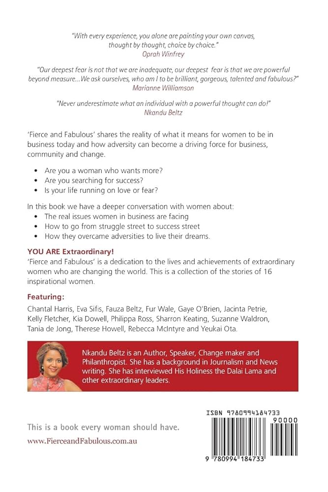 Fierce and Fabulous: The Feminine Force of Success: Beltz