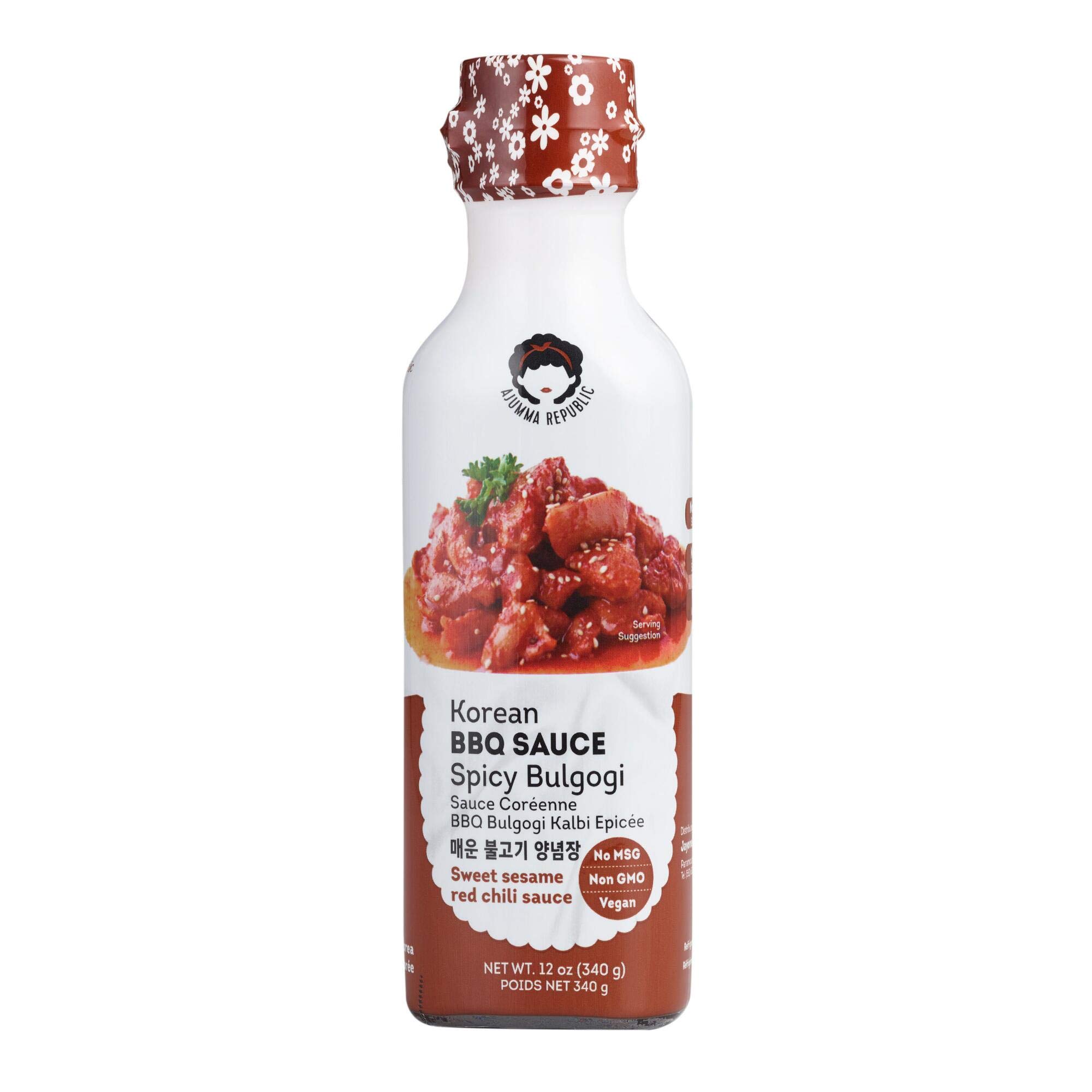 Ajumma Republic Korean Spicy Bulgogi BBQ Sauce Set of 2