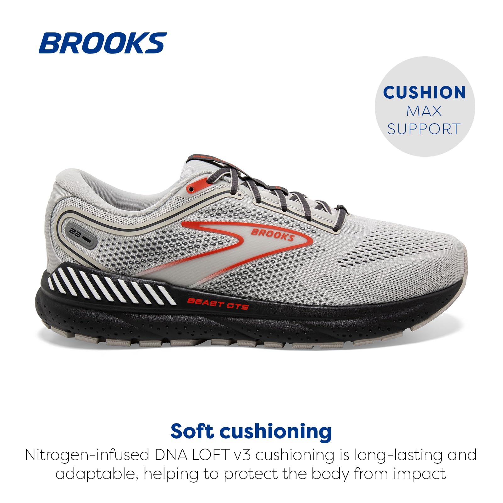 BROOKS Men's Beast Gts 23 Sneaker