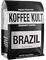 Vista 18 de Koffee Kult Café molido colombiano de tostado medio, 100% de origen único, Colombia Arabica Cafe (molido, 32 onzas)