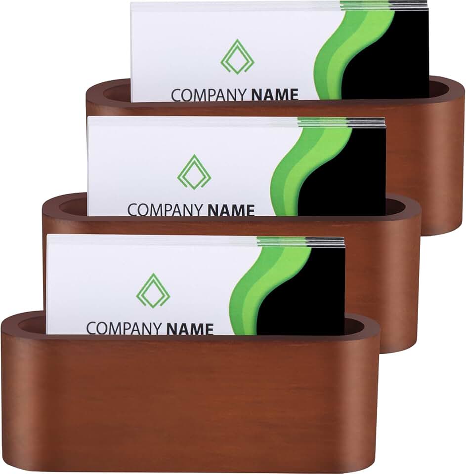 unique business card holder desk