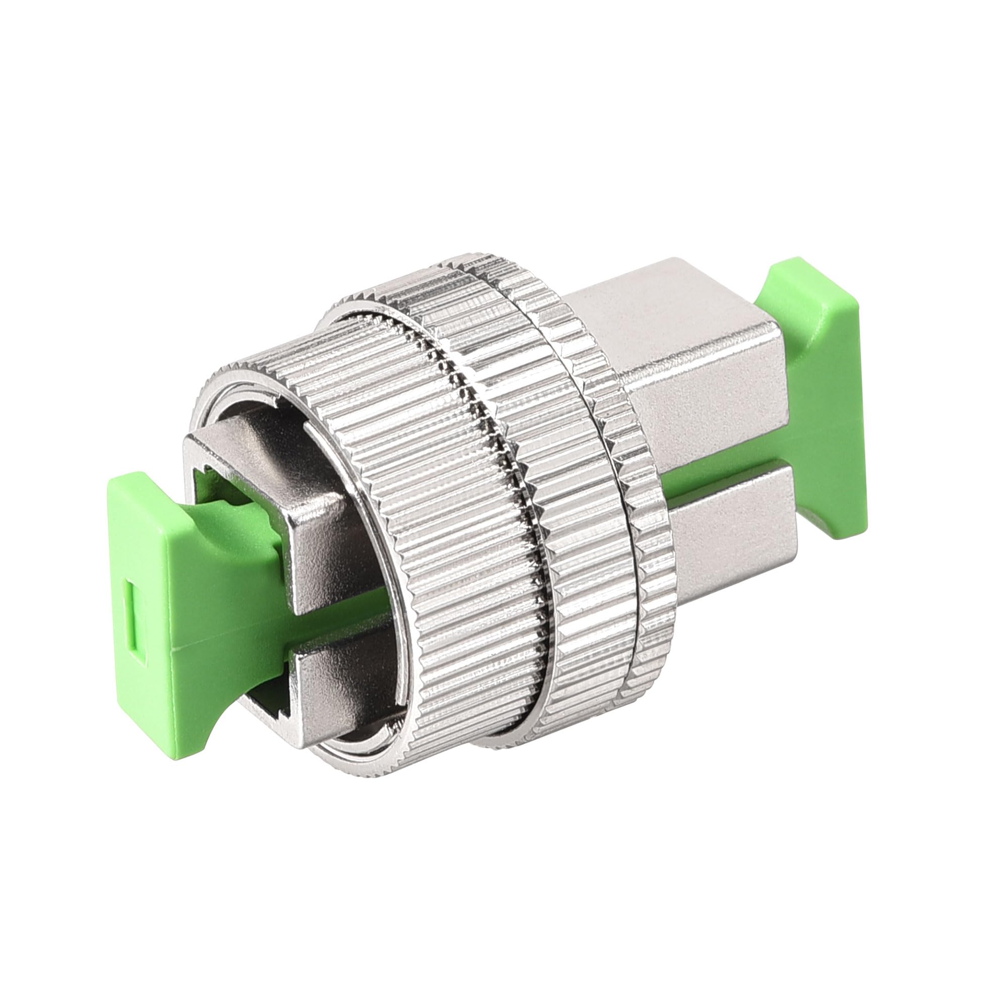 sourcing map SC Mécaniquement Variable Optique Atténuateur Mode Unique/Multimode 0-30dB Ajustable VOA Fibre Optique Atténuateur