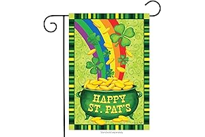 Happy St. Patrick's Garden Flag