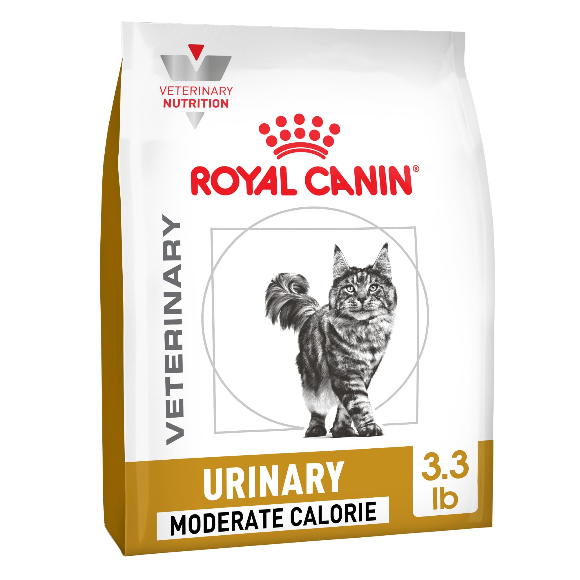 ROYAL CANIN Veterinary Diet Feline Urinary SO Moderate Calorie Adult Dry Cat Food, 3.3 lb Bag