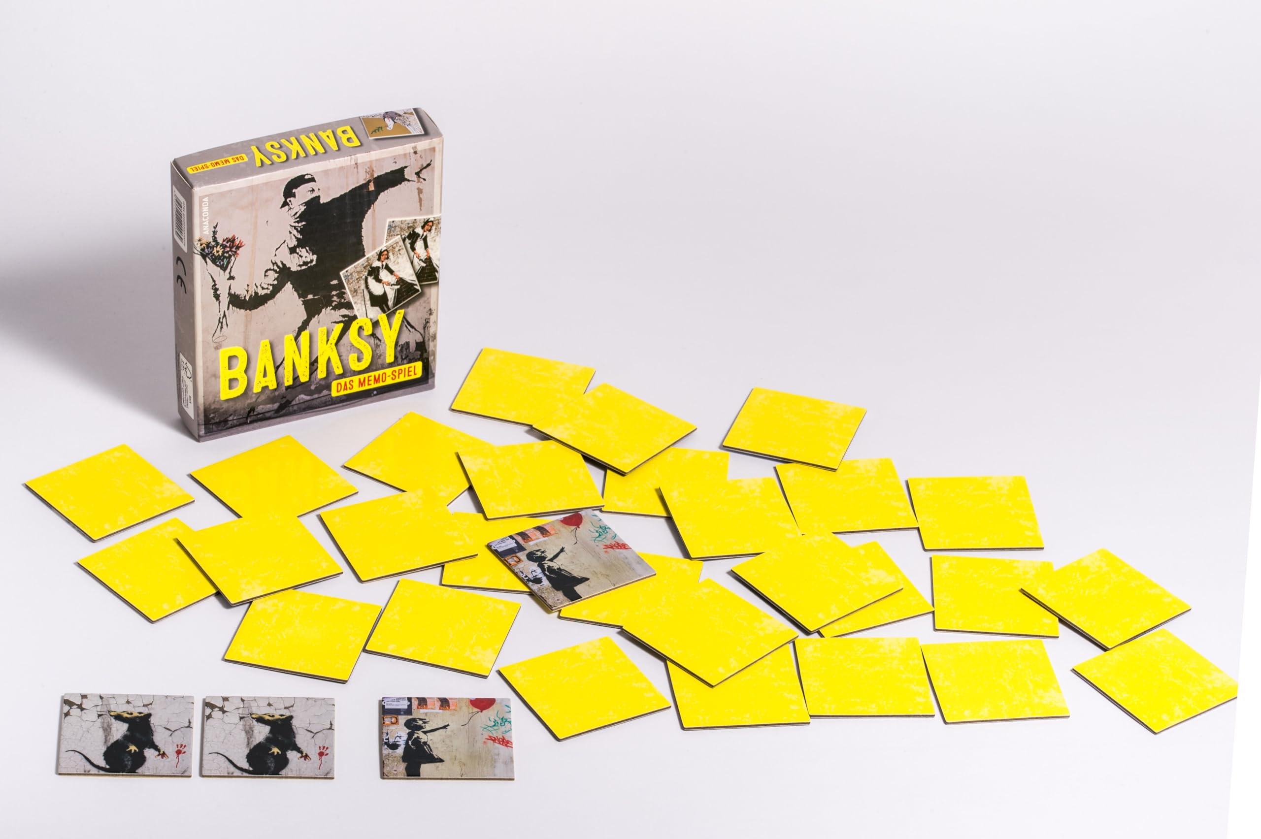 Banksy - Das Memo-Spiel: Memo-Spiel mit 40 Spielkarten im Spielkarton