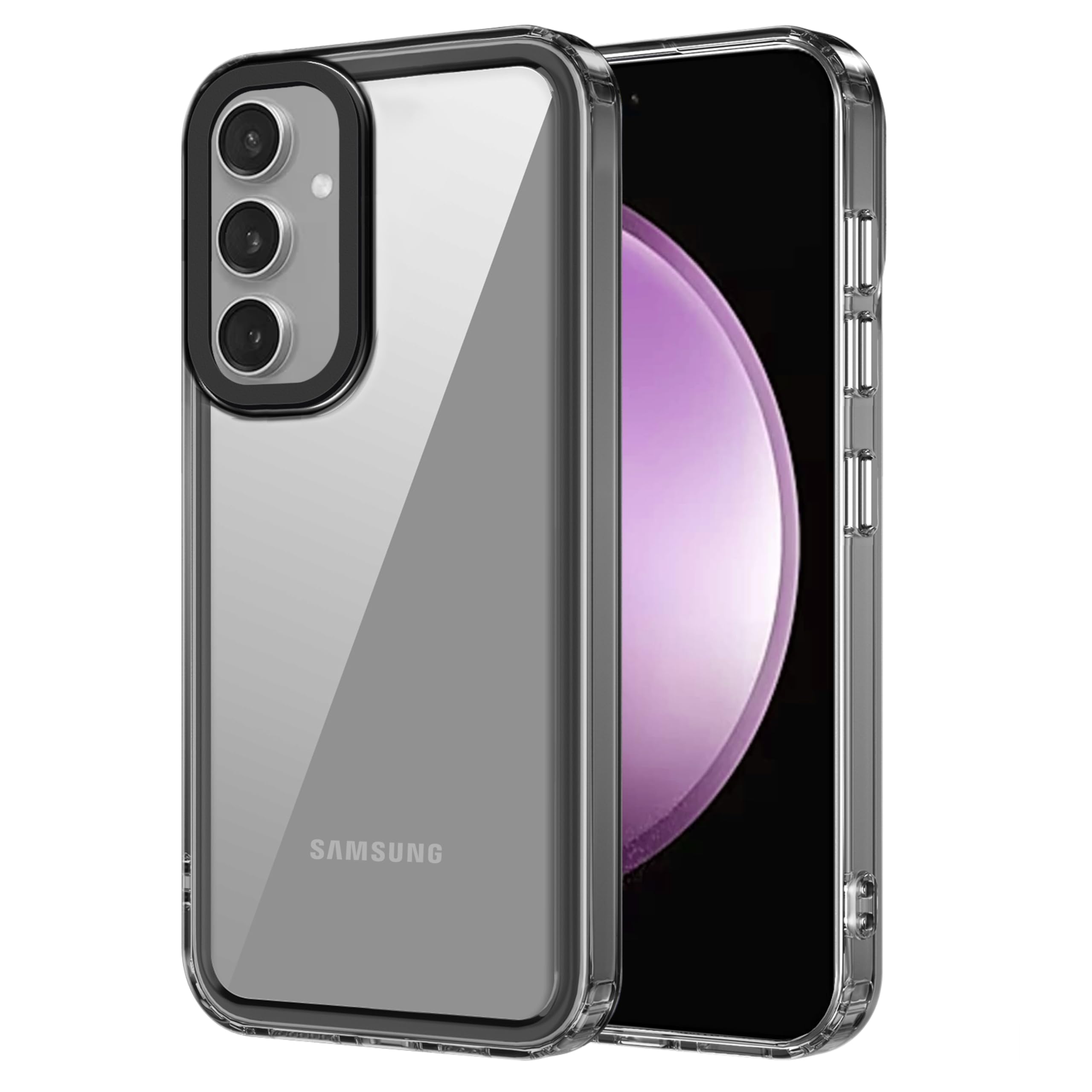 amazon basics Back Case Cover for Samsung Galaxy S24 5G (TPU + PC_Space-Black) (B0CTHCBNHR) Amazon Price History, Amazon Price Tracker