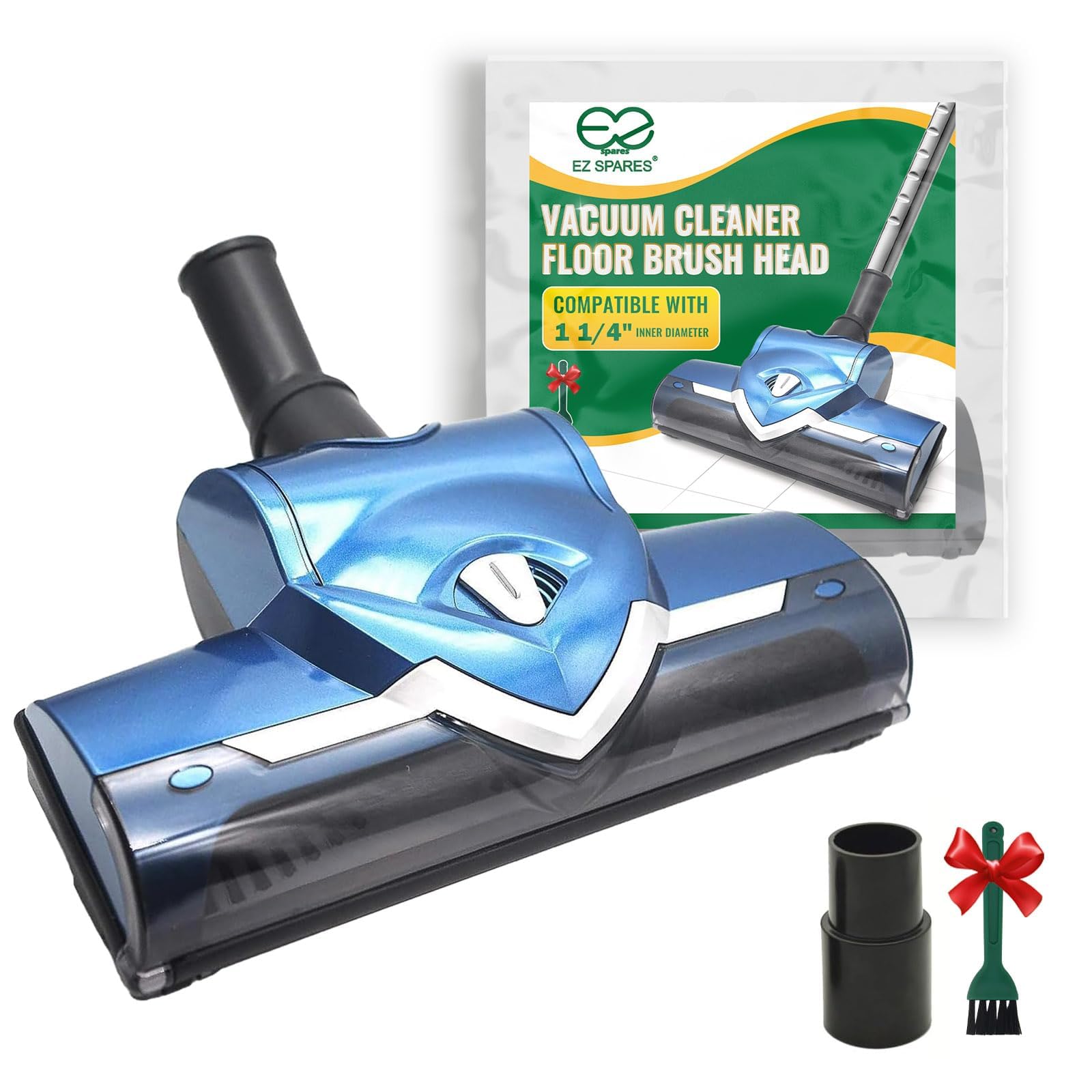 Universal Vacuum Cleaner Floor Brush Head,Vacuum Cleaner Brush 1 1/4 Inch 32mm,Replacement for Most Vacuum,Hoover Eureka Royal, Rainbow Kenmore,Shop Vac,Christmas Newyear Gift