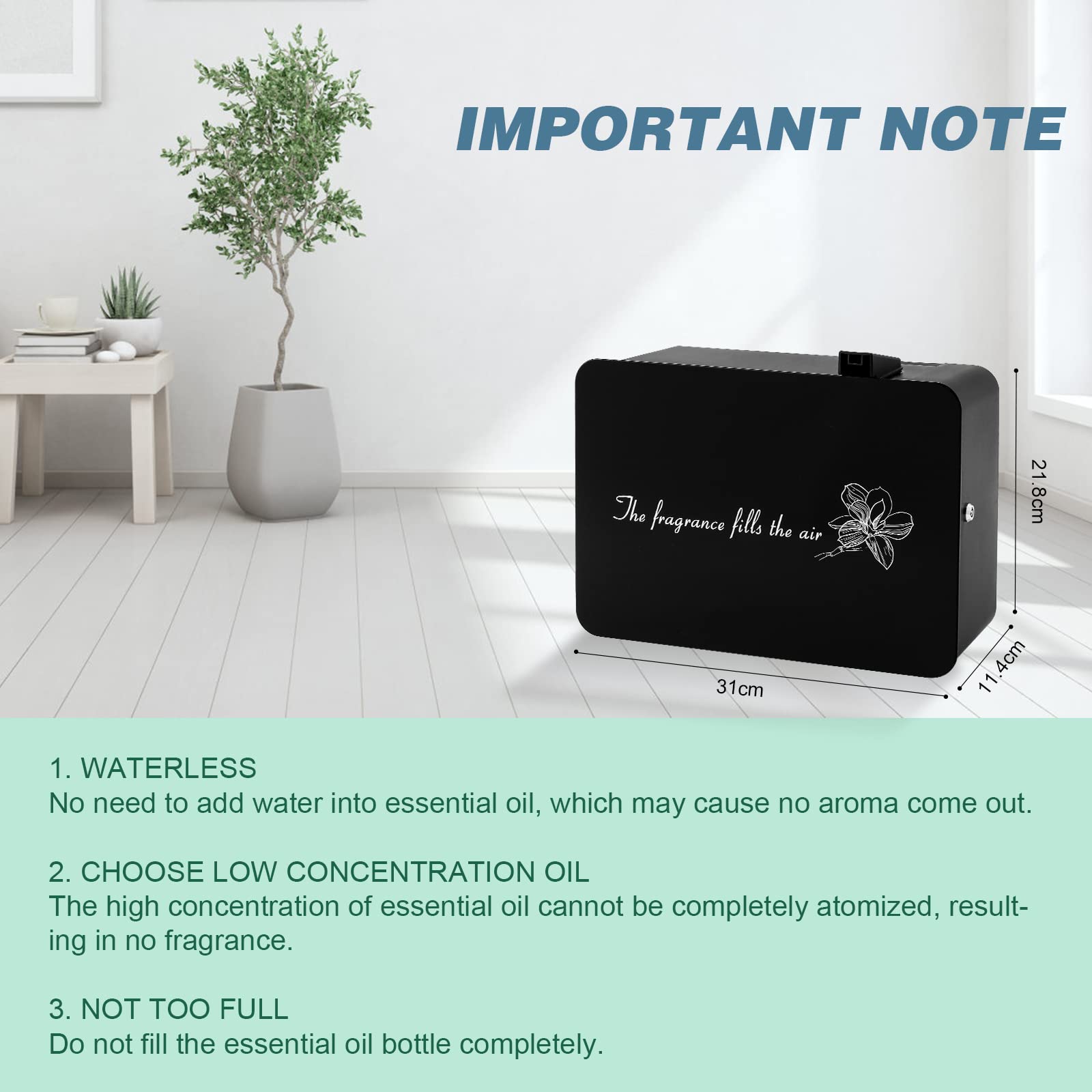 Amazon.co.jp: Mxmoonant 香りエアマシン 家庭用 800ml/1500-3000平方 
