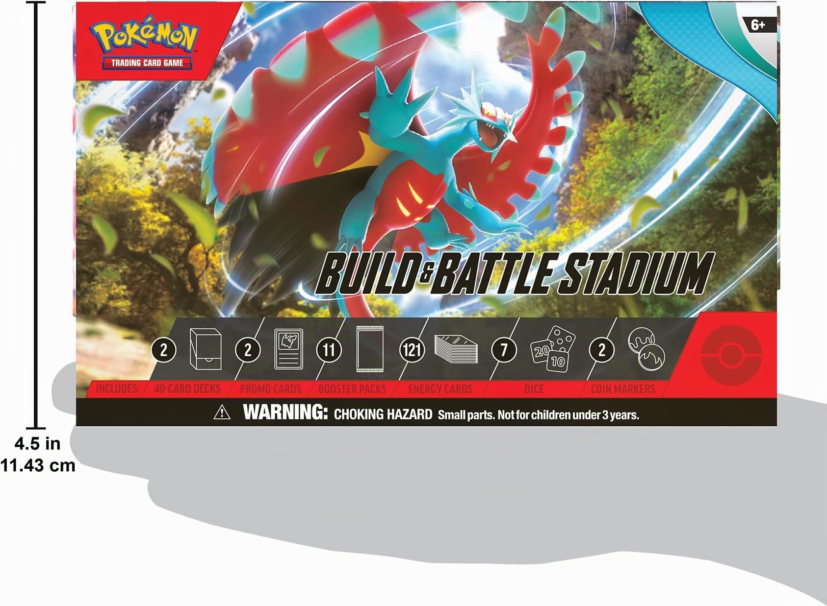 Pokemon TCG: Scarlet & Violet—Paradox Rift Build & Battle Stadium, Colore