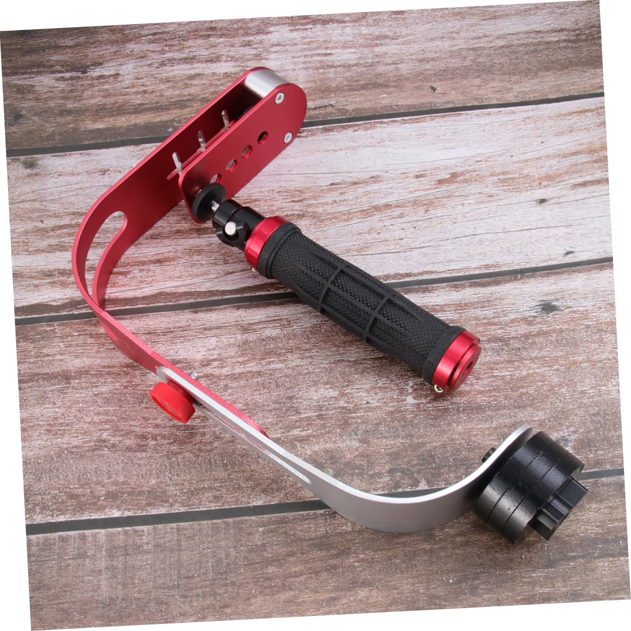BESPORTBLE Stabilizzatore Movimento Foto di Rosso Dslr per Fotocamera in e Lega Alluminio Fluido Stabilità Eccellente per Video in Viaggio