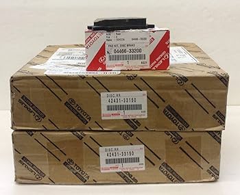 Amazon.com: LEXUS OEM FACTORY REAR BRAKE PAD AND ROTOR SET