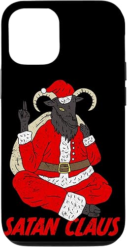 Miniatura 1 de iPhone 13 Pro Antichristmas Holiday Satan Claus Baphomet Occult Goth Pagan Case