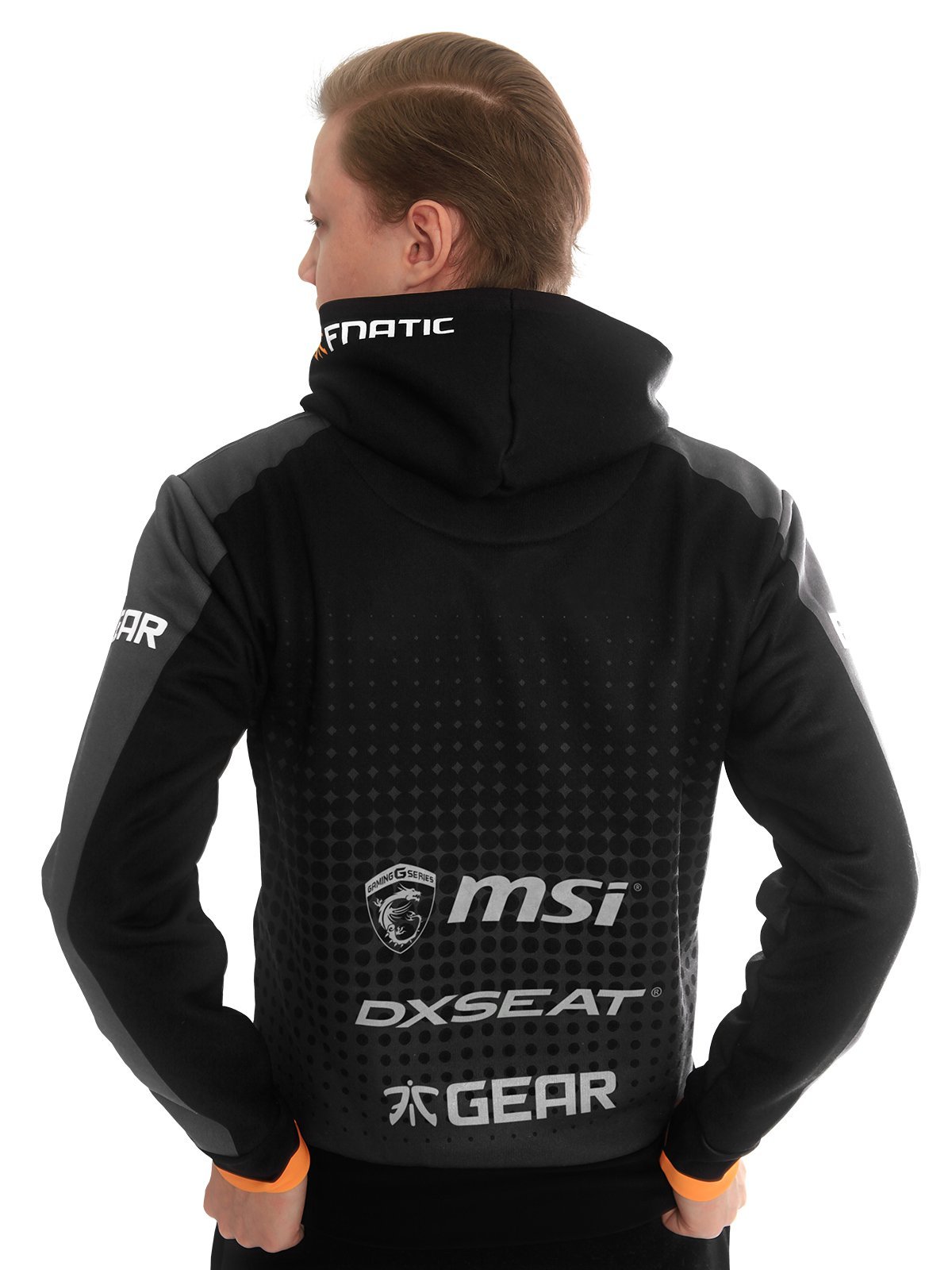 Fnatic Men's Player Zipped Hoodie 2XL