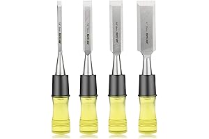 HURRICANE 4-Piece Wood Chisel Set: Precision Wood Working Toolkit