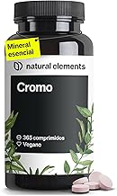 Chromium Picolinate 200mcg – 365 Vegan Tablets (1 Year Supply) – Essential Mineral Without Unnecessary Additives – High Dosage – Made and Laboratory Tested in Germany