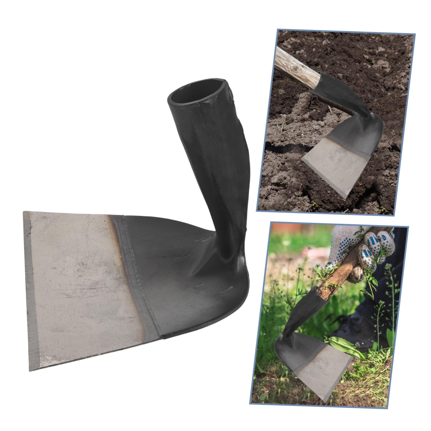 da Giardino in Acciaio Resistente Testa Zappetta Sostituibile per Diserbo e Scavatura Attrezzo Orto Pratico e Durevole per Lavoro Terreno e Piantine