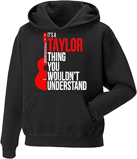 Snapit It\'s a Taylor Thing You Wouldn\'t Understand Hoodies - Retro Groovy Hoodie Long Sleeve Sweatshirt Casual Pullover Top for Uk Mens/Women/Kids Hip Hop Casual Streetwear for Fans, Birthday Christmas