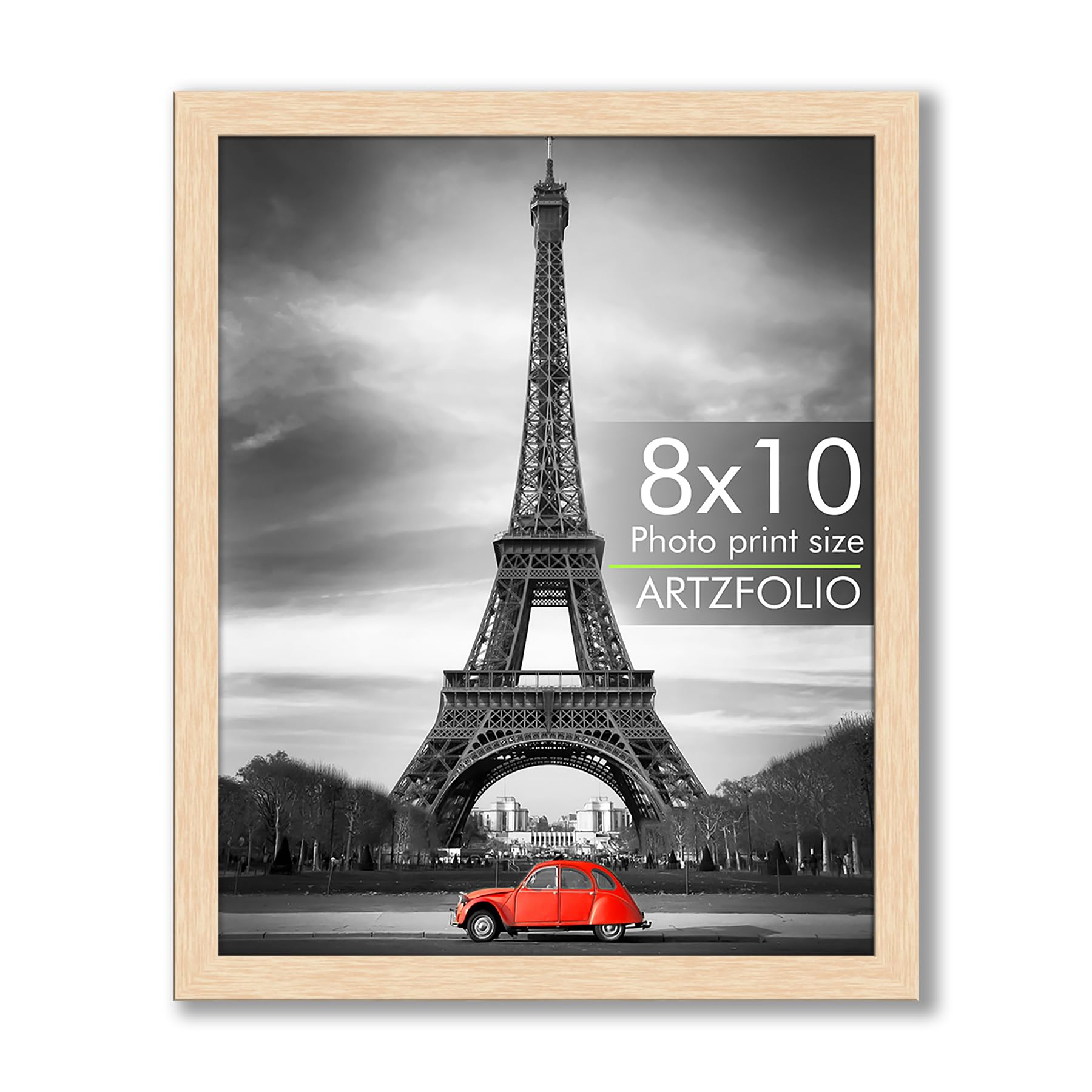 ArtzFolio Wall & Table Photo Frame D557 | Wall Photo Frame Collage for Living Room | Picture Frames Bedroom, Home & Office Decoration | Natural Brown | 8x10 inch (20x25 cms)