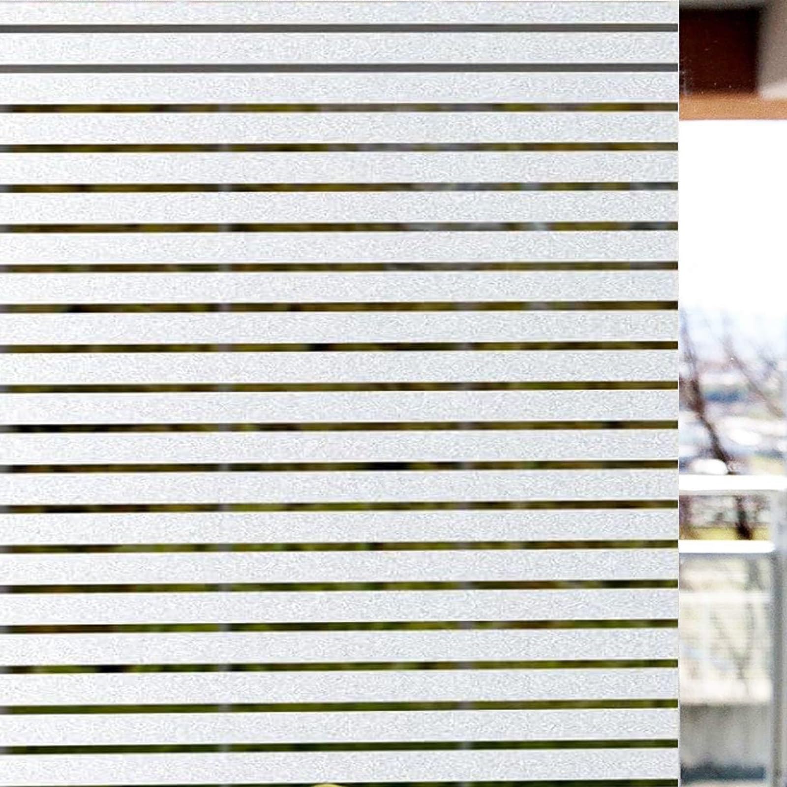 Sonnenschutzfolie Fenster 152 x 700 cm Uv-Schutz Folie Sichtschutz Hitze Verdunkelungsfolie für Fenster Sichtschutzfolie Glasfolie für Büro Und Haus, Jalousie