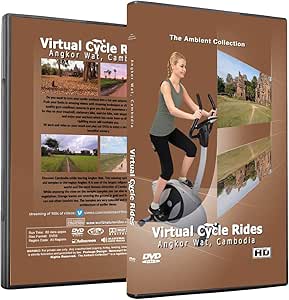 Virtual Cycle Rides DVD - Angkor Wat - for Indoor Cycling, Treadmill ...