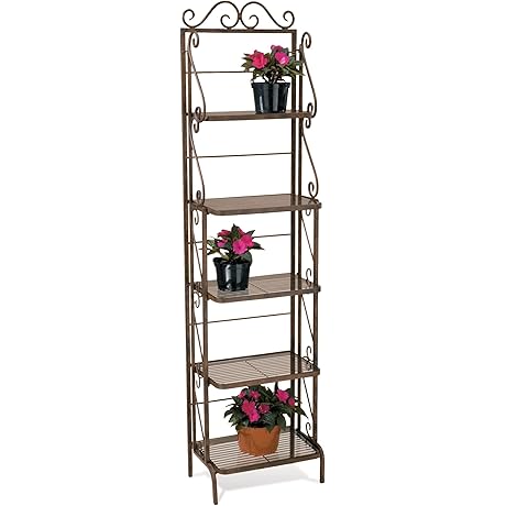 Deer Park Ironworks BR107 Skinny Bakers Rack