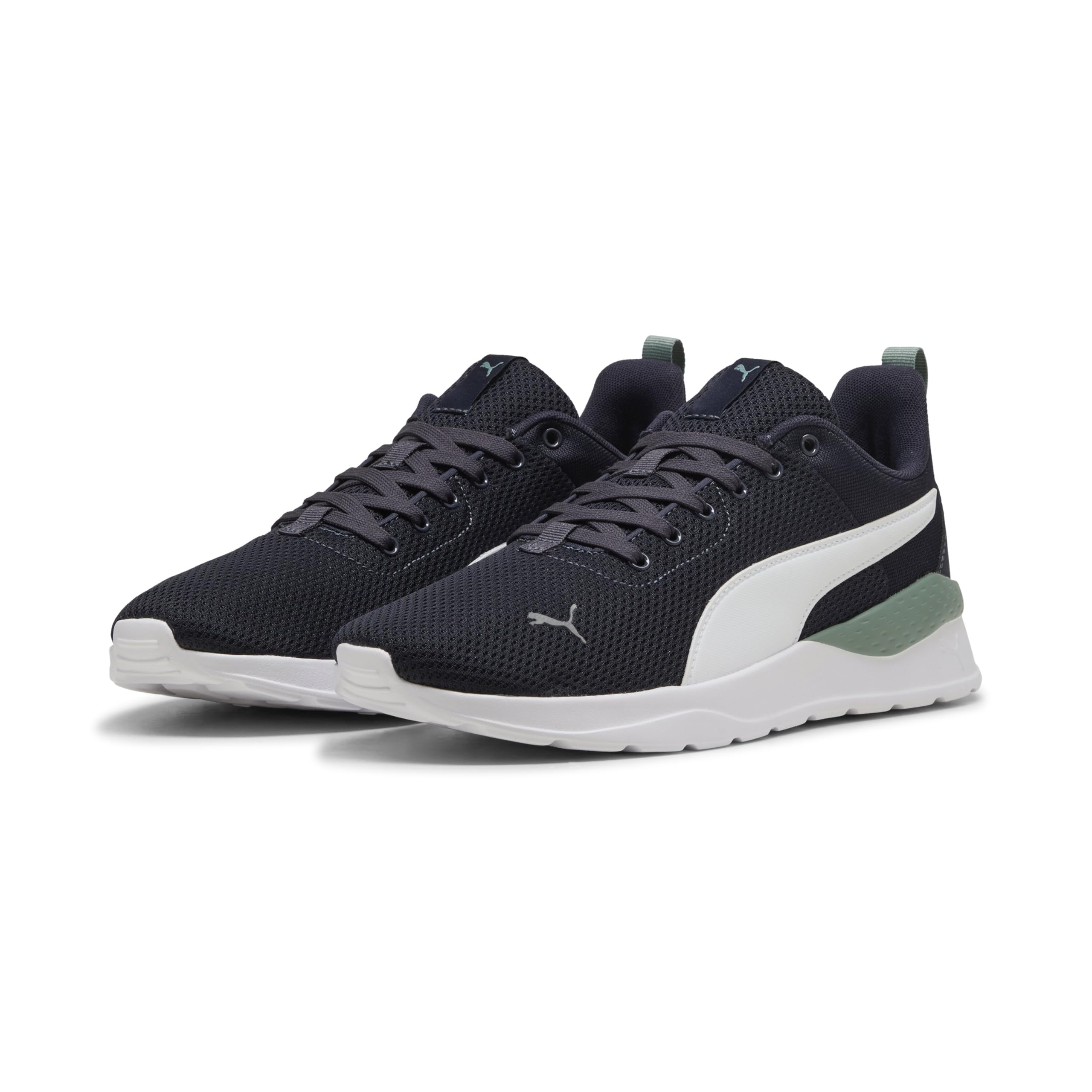 PUMA Anzarun Lite unisex-adult Sneaker 44.5 EU New Navy PUMA White Cast Iron