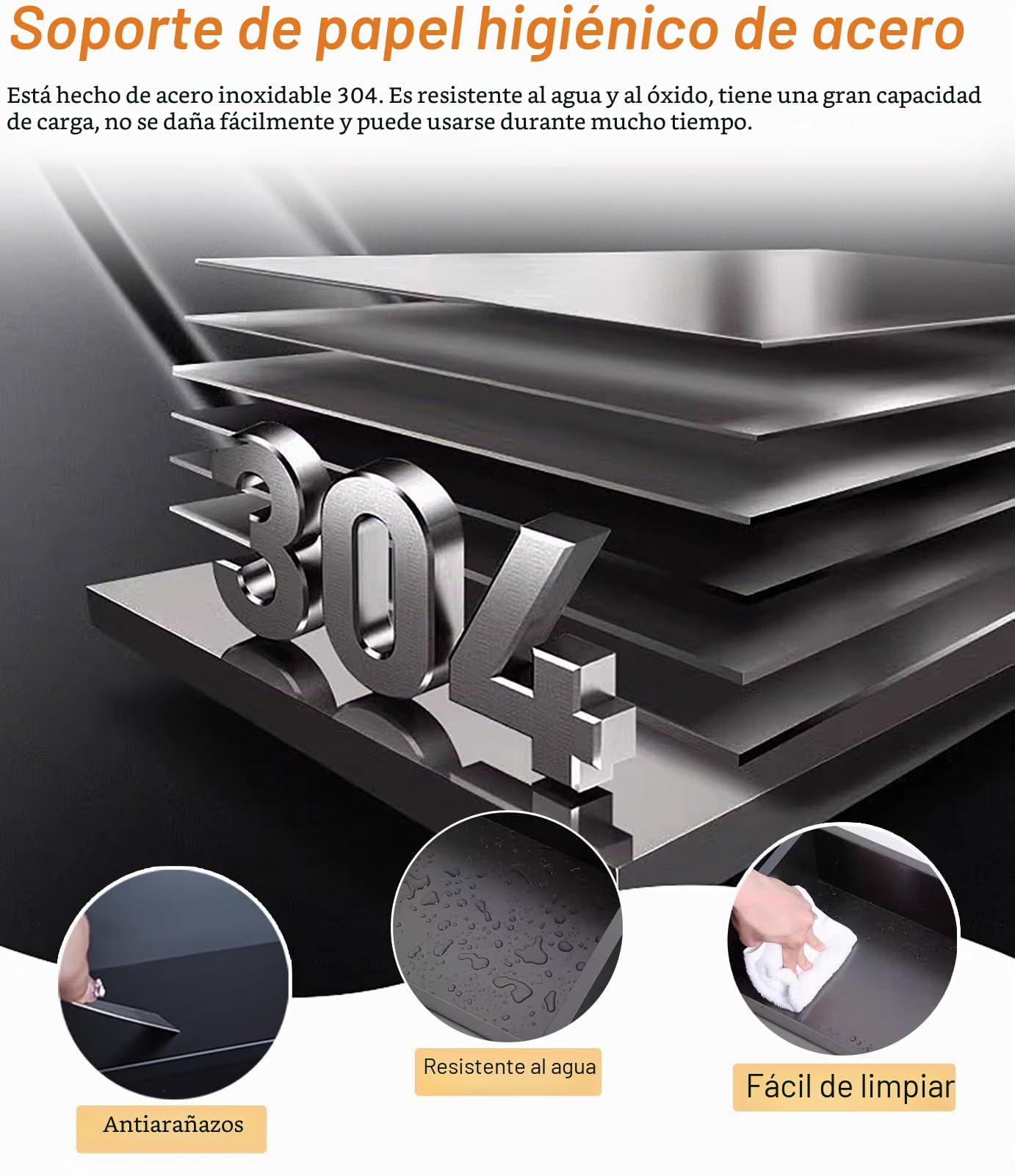 Soporte empotrado para papel higiénico con cubo de basura y escobilla, inserto de nicho de pared para paneles de yeso, dispensador de papel higiénico para baño