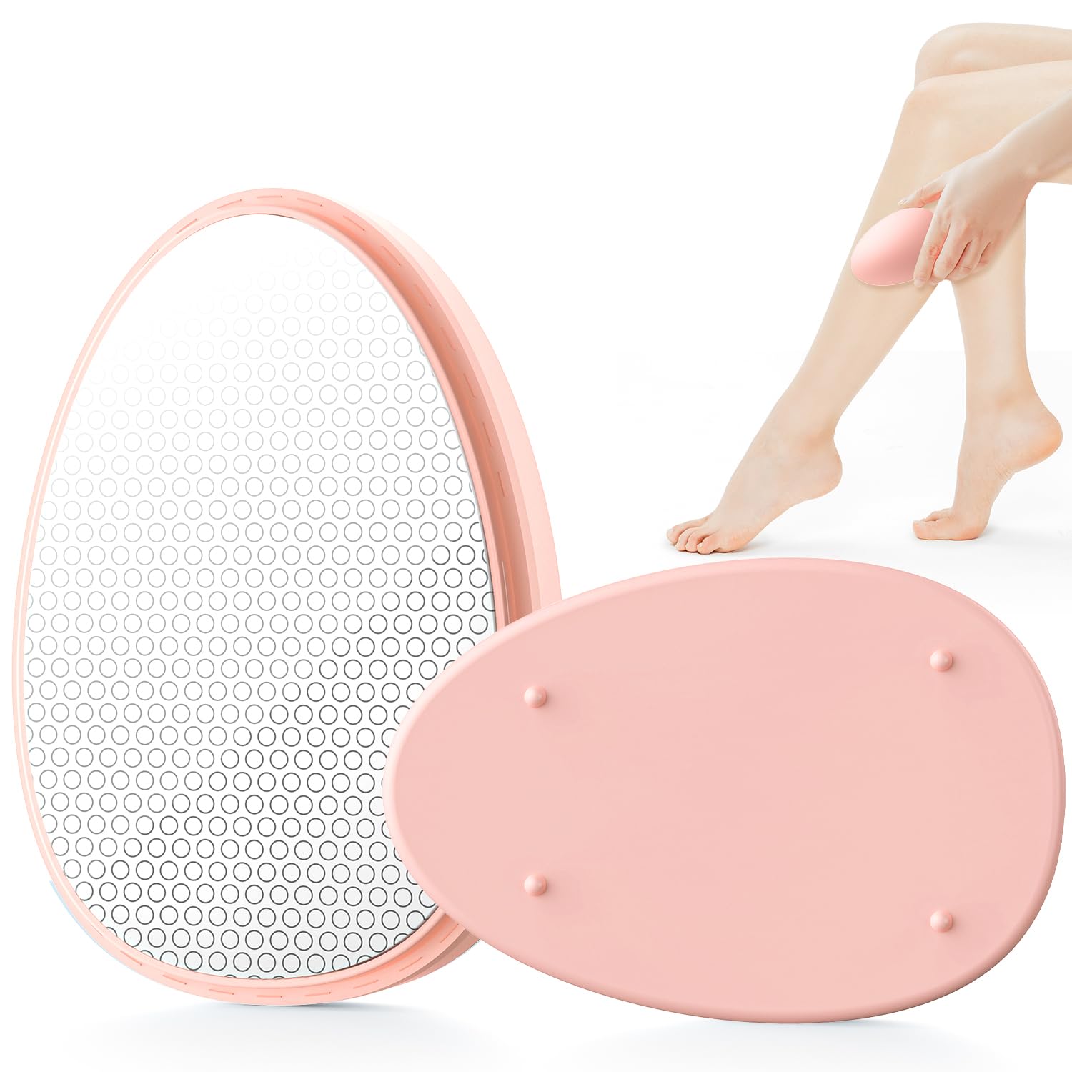 Crystal Hair Eraser for Women and Men, Reusable Crystal Hair Remover Magic Painless Exfoliation Hair Removal Device, Epilator Device for Legs Back Arms