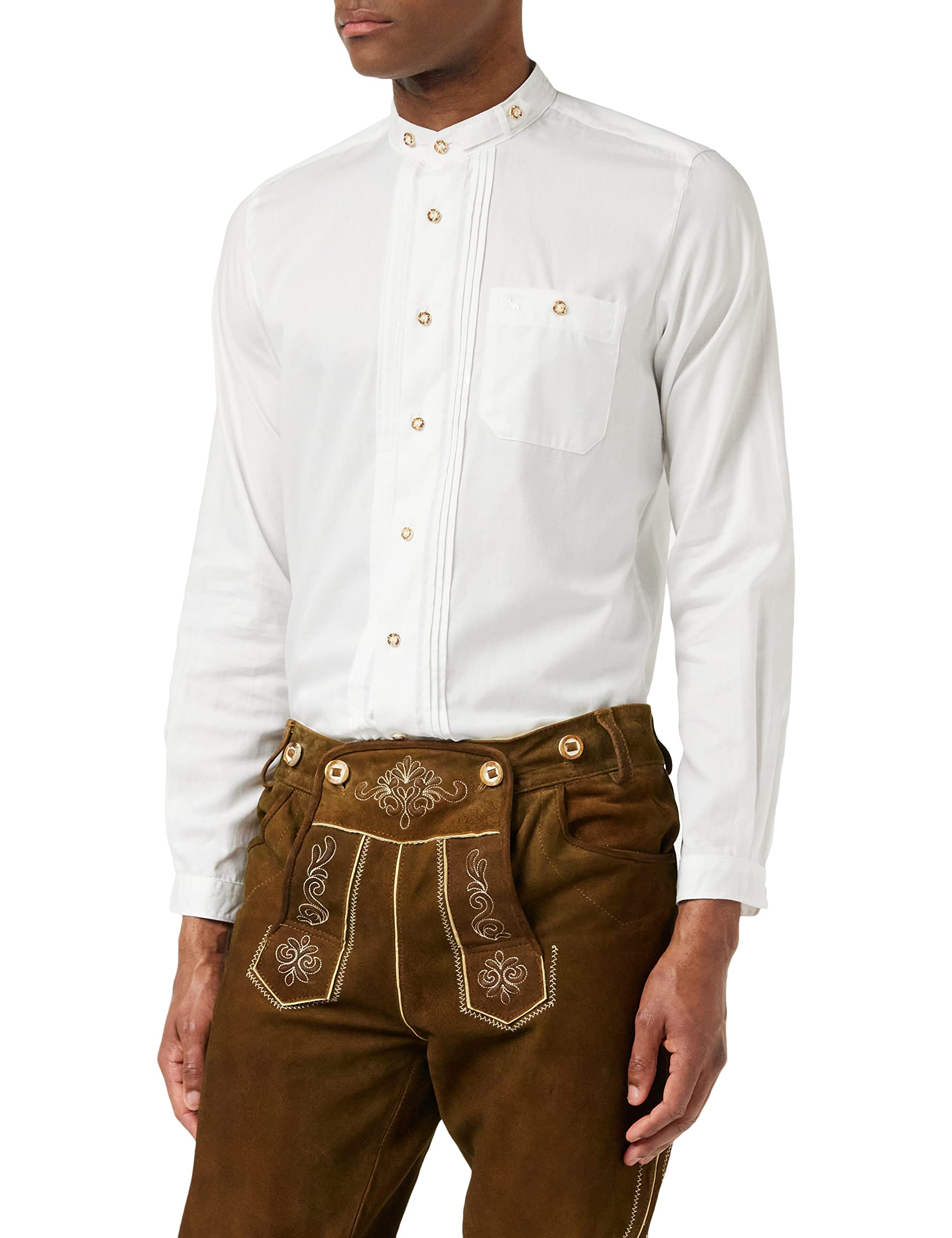 Stockerpoint Leon Camicia Tradizionale Bavarese Uomo (Pacco da 1)