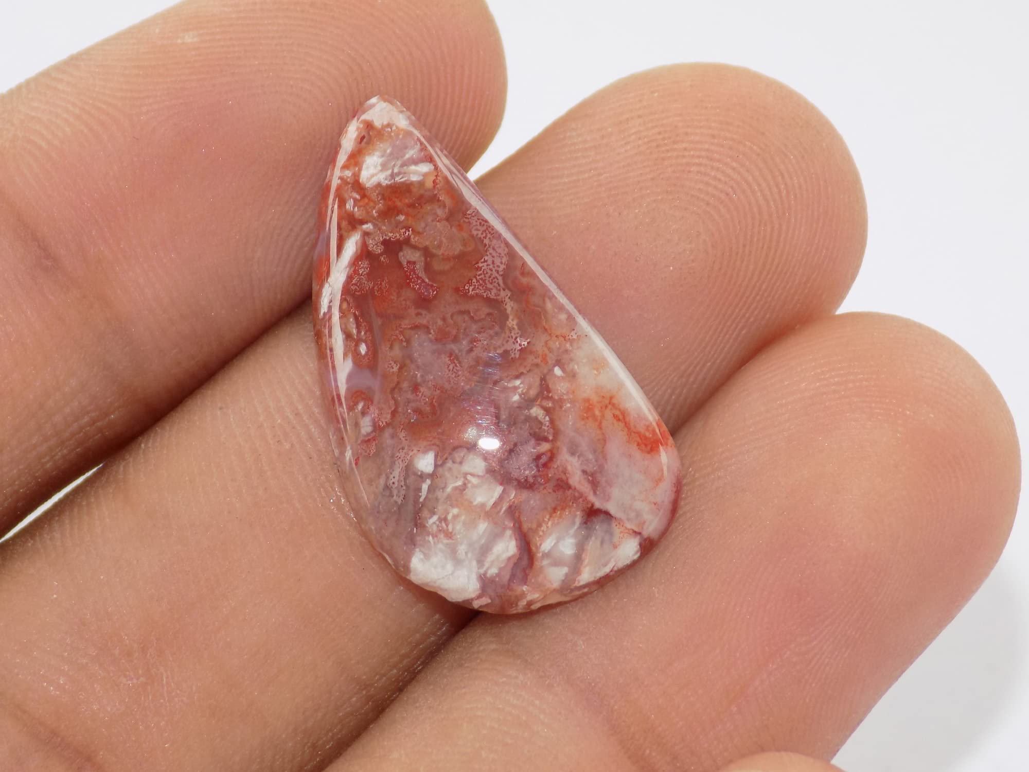 Szalony koronkowy agat kamień szlachetny, fantazyjny kształt 27 x 15 x 5 mm, 14 ct designerski koronkowy agat graficzny kamień, 27x15x5mm, kamień szlachetny, szalony agat koronka