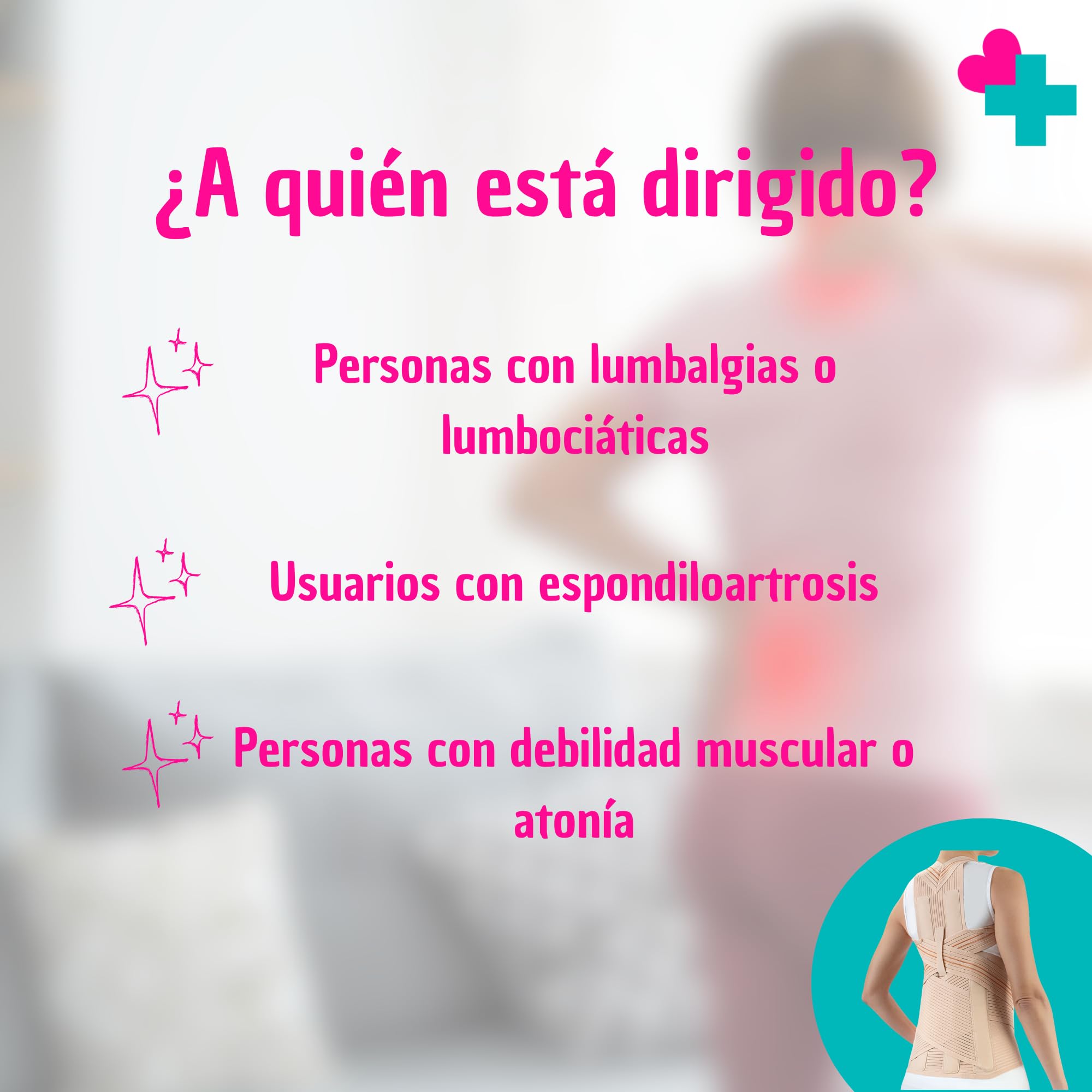 Orliman faja dorsolumbar semirrígida Lumbitron LT-320. Faja lumbar ortopédica y cinturón lumbar para soporte de espalda y columna. Ideal como faja para espalda y columna (TALLA 4 (100-110CM))