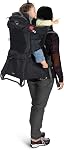 Osprey Poco Child Carrier Backpack - Adjustable Travel Baby Carrier with Sunshade - Comfortable Hiking Carrier for Toddlers, Koreset Green