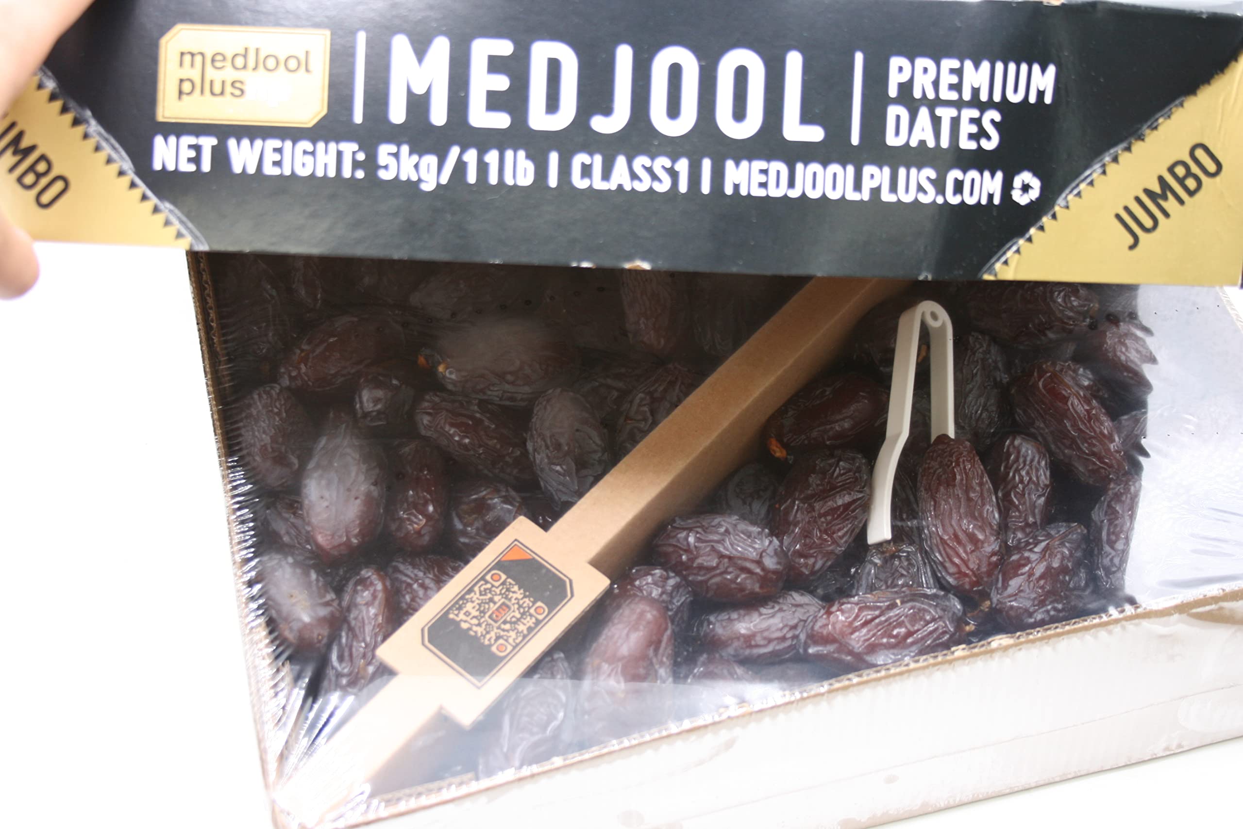 Mercado del Paraíso ➤ Dátiles Medjool Premium Super Jumbo 5kg ➤ Dátiles con hueso, naturales, dulces. De gran tamaño