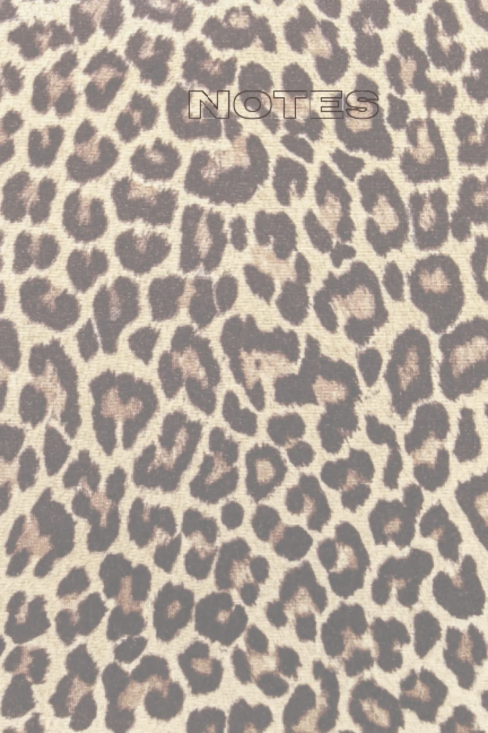 Notes: A5 Leopard Print Notebook