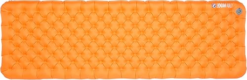 Big Agnes, Zoom UL, almohadilla para dormir aislada, ancha larga, brillo ámbar, (25 x 78)