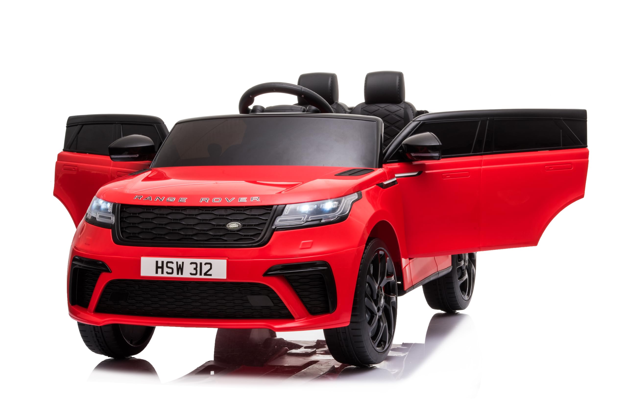 Kids Electric Ride-On Car,12V Licensed Land Rover with Remote Control,MP3 Player and Rocking Function for Ages 4-8