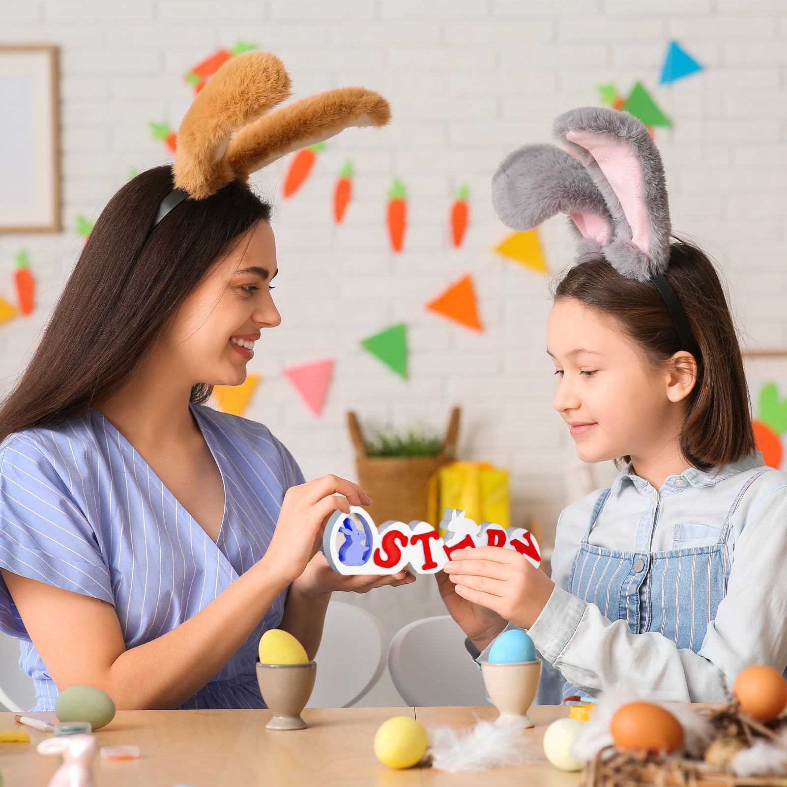 per Pasqua Forniture per Artigianato Flessibili Coniglio e | per Pasqua Silicone Utensili da Forno Adatti a Gesso Resina Epossidica Decor Casa Favori Feste