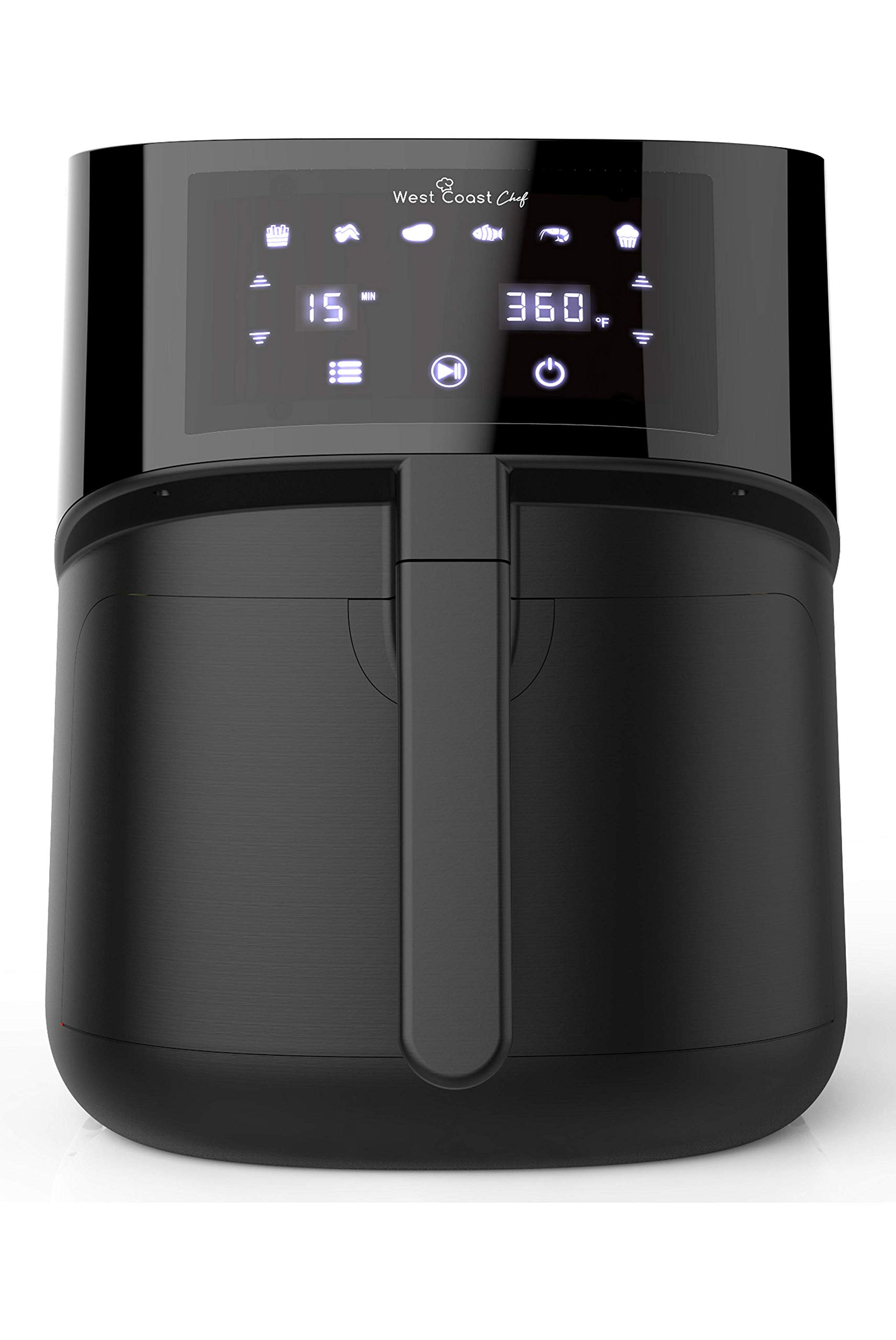 Buy West Coast Chef XL Air Fryer 5.8 Quart w/ Digital Touchscreen XL